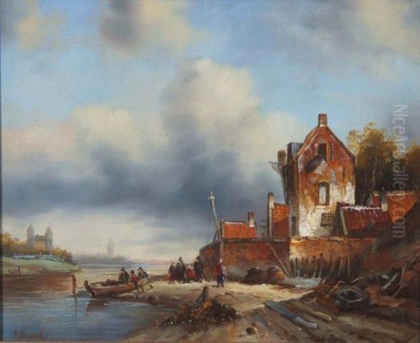 Dutch River Scene - view 1
