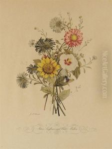 Two Floral Botanical Prints