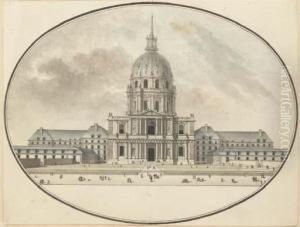 L'eglise Des Invalides by Jean Nicolas Louis Durand