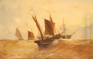 Marine by Jean Baptiste Henri Durand-Brager