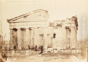Ruines Du Temple De Petropavlovski by Jean Baptiste Henri Durand-Brager