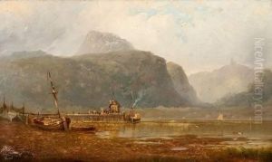 L'embarcadere, Ben Nuro by Jean Baptiste Henri Durand-Brager