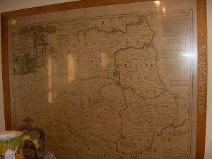 Engraved Double-page Map, 640 X 505mm. Engraved Double-page Map, 640 X 505mm.