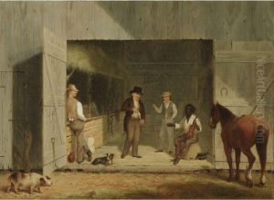 Holidays In The Country, The Cider Party by George Henry Durrie
