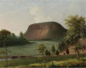 East Rock, New Haven, Connecticut by George Henry Durrie