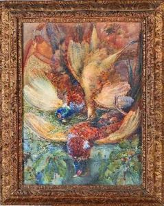 nature Morte Aux Faisans by Auguste Durst
