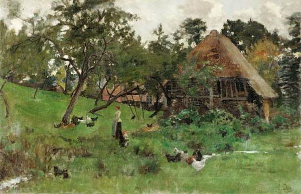 A Summer Farmyard - view 1