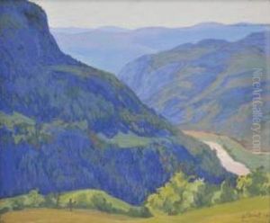 Paesaggio Della Val D'isarco by Josef Julius Durst