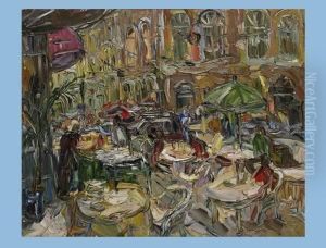 Moskauer Innenstadt by Olga Mikhailovna Dushechkina