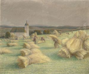 The Harvesters by Eduard Adrian Dussek