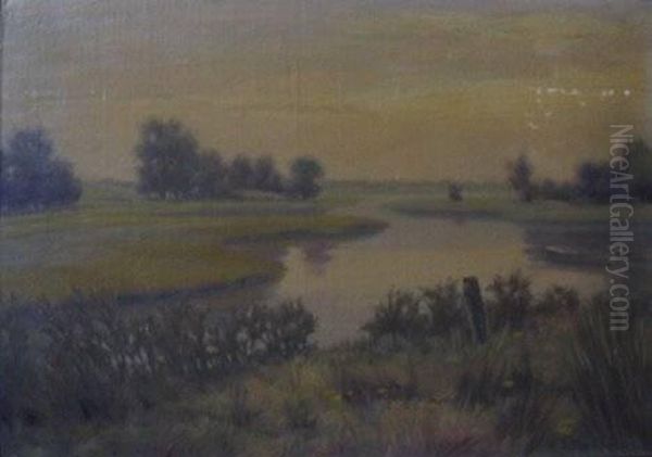 Evening On The River - view 1