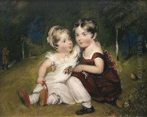 Children In A Wood by Benjamin Duterrau