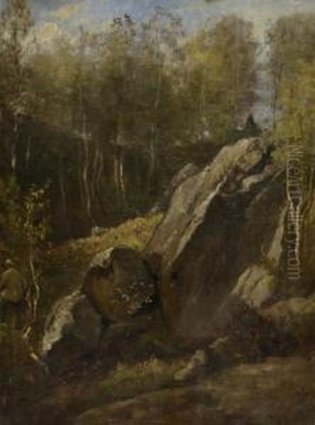 Au Pre Larcher,fontainebleau - view 1