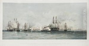 Attack Upon The Sea Defences Of Sevastapol By The Combined Fleets