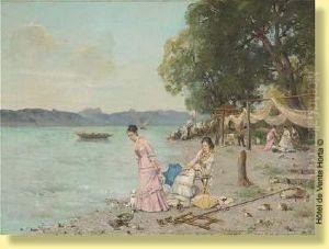 Bord Du Lac De Geneve A Belle-rive