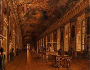 Inneres Der Apollo-galerie Imlouvre by Victor Duval