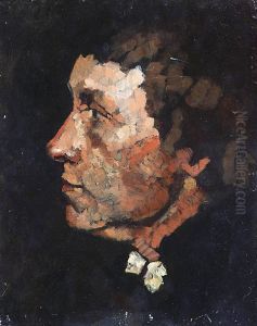 Portrait D'homme De Profil Portrait D'homme De Profil