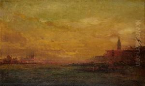 View Of Istanbul; View Of Venice, A Pair by Henri Duvieux