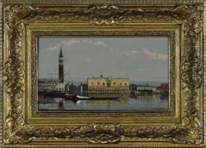 View Of Venice by Henri Duvieux