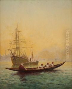Barque A Constantinople by Henri Duvieux