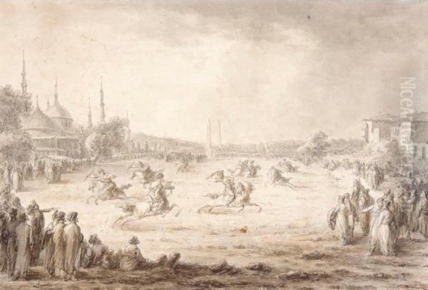 The Hippodrome, Constantinople - view 1