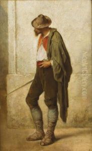 Le Brigand Italien by Henri-Joseph Duwee