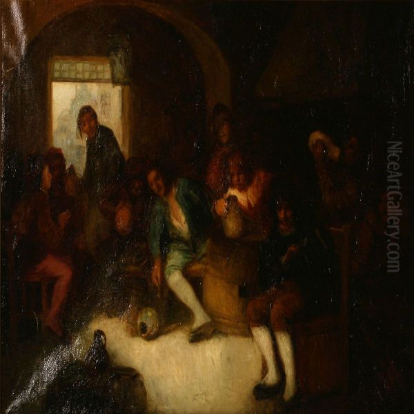Festive Atmosphere In An Inn - view 1