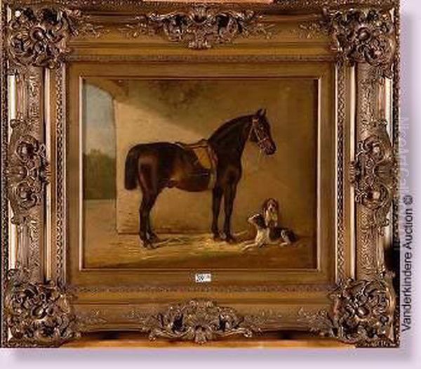 Cheval Et Chiens - view 1