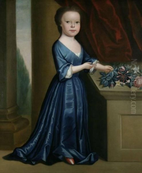 Girl In A Bluedress - view 1