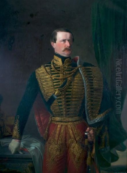 Portrait Of A Austrian Cavalry - view 1