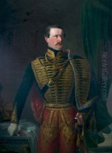 Portrait Of A Austrian Cavalry