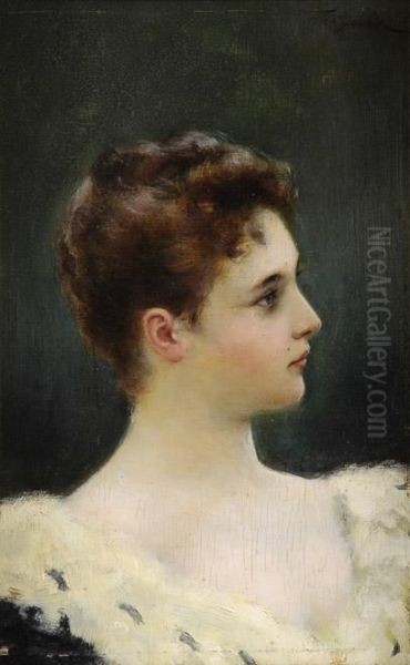 Portrait Einer Jungen Dame. - view 1