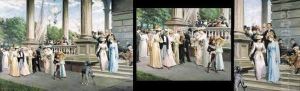 The Concert, Saratoga Springs N.y. (1890) by Franz Dvorak