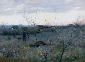 Paysage D'hiver by Tit Jokovlevic Dvornikov