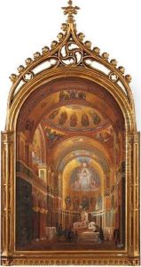 Interno Di Cattedrale by Hermann Dyck