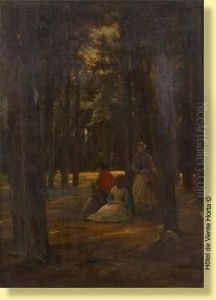 Lecture Dans La Clairiere by Josephus Laurentius Dyckmans