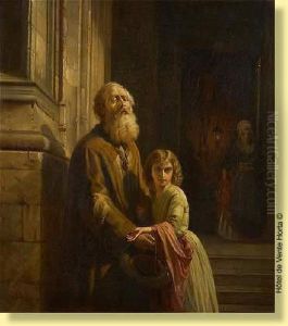 Parvis D'eglise Anime by Josephus Laurentius Dyckmans