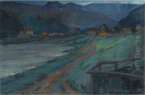 Valley At Dusk