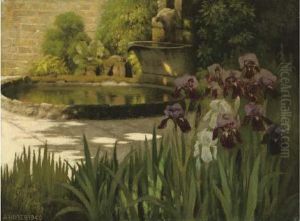 The Artist's Garden, Iris Pond
