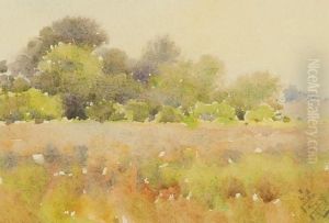 Spring Landscape by Hezekiah Anthony Dyer