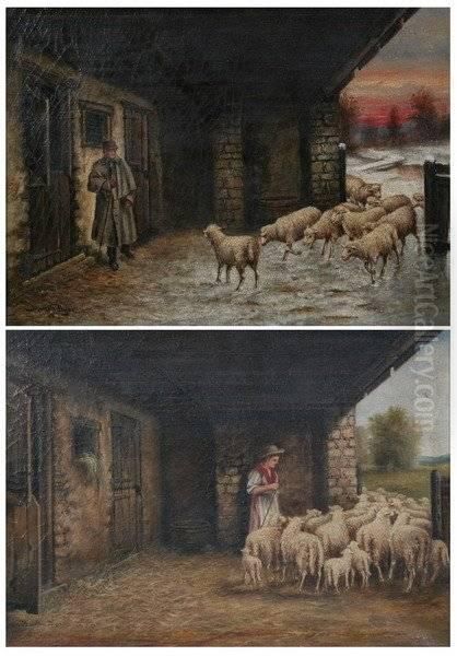 Going To Pasture And Return Of The Flock: Two Works - view 1