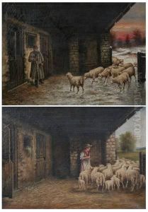 Going To Pasture And Return Of The Flock: Two Works by Marion Dyer