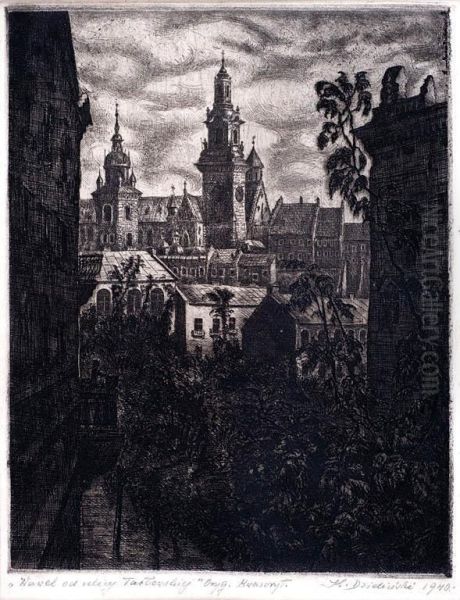Widok Wawelu Od Ulicy Tarlowskiej - view 1