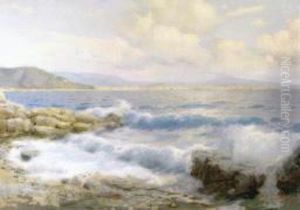 Veduta Di Trieste Dal Castello Di Miramare by Alexander Dzigursky