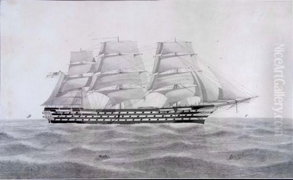 H. M. S. St. Vincent 1815 - view 1