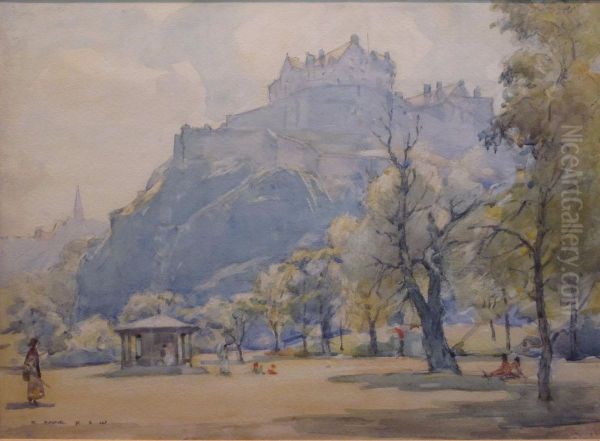 Edinburgh Castle - view 1