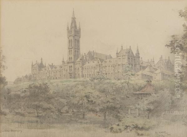 Glasgow University - view 1