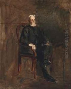 Study For "portrait Of Robert C. Ogden" by Thomas Cowperthwait Eakins