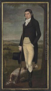Portrait Of Nathaniel Shaw Woodbridge Portrait Of Nathaniel Shaw Woodbridge