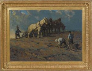 Plowing by Lawrence Carmichael Earle